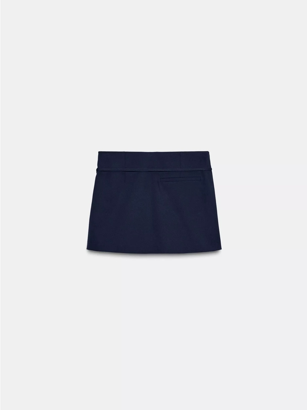 Zara Navy Mini Skirt